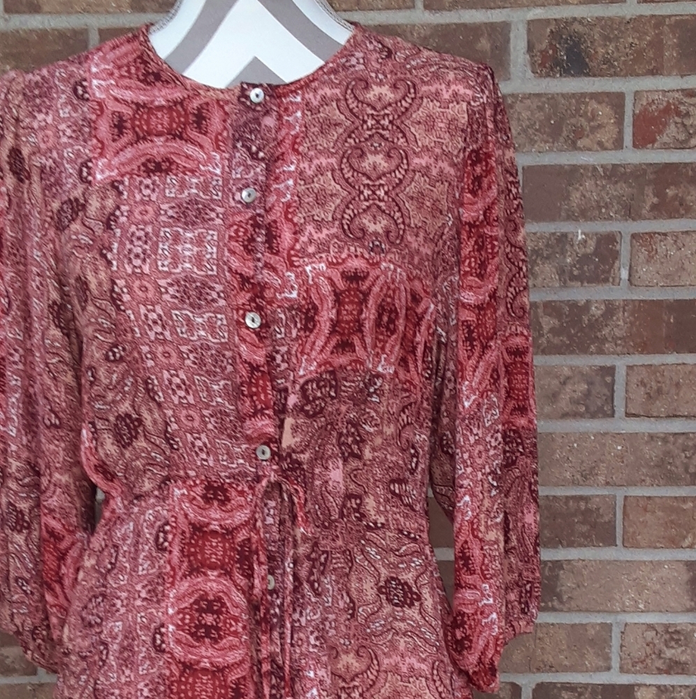 Thrifty Hippie blouse
